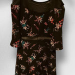 Guess  Los Angeles Black Floral Dress nwot‎ Photo 0