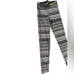 Nike Pro fair isle pattern athletic sport yoga leggings pants Photo 5