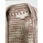 Spiritual Gangster Spacedye Sasha Cardigan Sweater in Cream/Brown. Size M Photo 7