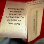 Loft Ann Taylor Womens Dress Sz 8P Petite Red Shift Dinner Work 8 Career Photo 9