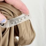 Women's M Brown Sleeveless Flare Leg Bodysuit Jumpsuit NWT Size 8 Photo 3