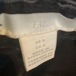 H&M  black denim size 6 eyelet detail hem. Photo 3
