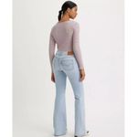 Levi's Women's Superlow Flare Jeans 28x32 Whoops I Did It Again Light Wash Photo 2
