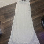 ZARA  crochet knit midi dress cream boho fall casual party blogger fav classic L Photo 6