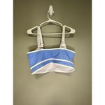 BMJL 2 Piece Swimsuit Light Blue Color Block High Waist Tank Top Cheeky Size SM Size L Photo 2