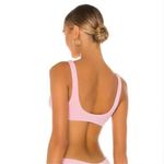 NEW It's Now Cool Free People 90's Crop Bikini Top, pastel‎ pink terry, size XL Photo 1