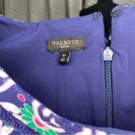 Talbots  Petites Patterned Fringe Trim Sheath Dress Women’s Size 6 Petite Photo 2