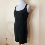 Moschino  | vintage black knee length sheath sleeveless dress 12 Photo 1