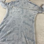 Harry Potter  Wizarding World Fleece Lounge Hoodie Womens Size‎ XS Blue Soft Cozy Photo 8