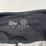 Zyia  Womens Leggings Size XS Blue White Mesh Stripe Yoga Athletic Photo 7