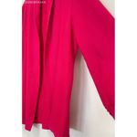 Liz Claiborne Liz Clairborne Red Textured Long Cardigan - Size L Photo 5