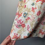 Faherty  Hana Floral Print‎ 100% Cotton Collared Shirt Tunic Dress Sz XSmall Photo 5