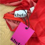 Khela Top Sleeveless Neck Sash Ur Fave Top Size M Red Size M Photo 3