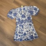 Farm Rio NWT  Off-White Shell Garden Organic Cotton Romper Photo 8