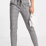 ASOS Vero Moda paperbag trousers in monochrome dogtooth size Medium Photo 15