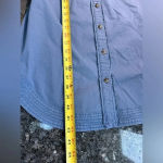 Anthropologie  | Pilcro | Denim Collared Shirt Midi Dress Size 10 Medium M NWT Photo 8