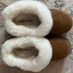 Steve Madden Brown Fuzzy Slides Photo 1