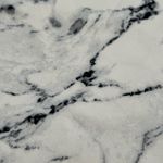 EXPRESS  Body Contour Cropped Baby Tank in Marble Black/White | XS Photo 3