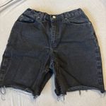 Covington Vintage black long denim shorts Photo 0