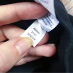 Spanx • The Perfect Pant Hi-Rise Flare black ponte knit stretch front seam Photo 7