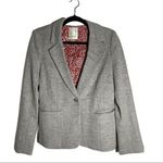 Elevenses  Anthropologie Blazer‎ Gray Photo 0