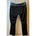 Nike  Dri FIT Women's Black Running Crops Leopard Print Athletic Leggings M # Photo 1