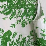 Tibi Green White Floral Silk Tank Top Photo 6