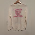 Daydreamer  Dance With Somebody WHITNEY HOUSTON Long Sleeve Tee Top Sz‎ L Photo 5