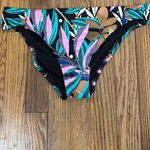 Bar III BAR III Shirred Hipster Bikini Bottom Hidden Jungle Swimsuit sz Small NWT Photo 2