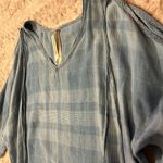 Liverpool size small blue blouse Photo 2