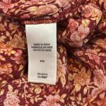 Lucky Brand  Floral Print Blouse Size Medium Photo 8