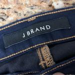 J Brand  Low Rise Skinny Jeans Dark Wash Blue Size 30 Goth Grunge Edgy Moto Biker Photo 7