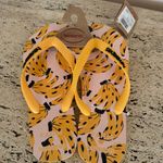 Farm Rio Havaianas x Cheetah Bananas Flip Flop. Size 9/10 Photo 2