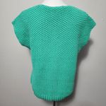 Vintage Nancy Bolen City Girl Mediterranean Honeycomb Cable Knit Dolman Sweater Size M Photo 3