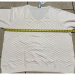 Ella Moss  Women's Elbow Sleeve Shirt/Sweater Lightweight, Size-3X, Cream New Photo 6