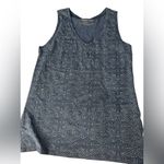 Eddie Bauer  Light Blue with With Geometric shapes Tank Top Small Photo 1