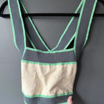 NWT Urban Outfitters Women's Knit Crop Top with Wide Straps Size Medium Gray Photo 0