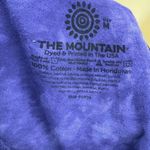 The Mountain Butterfly Classic Cotton T-Shirt Purple Unisex Short Sleeve Medium Photo 3