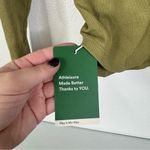 Halara  NWT Green Criss Cross Long Sleeve Top Size Xlarge Photo 3