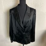 Drew #700  Black Satin Cocktail Blazer Photo 6