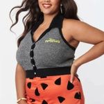 Unique Vintage Smak Parlour x Flinstones Sleeveless Knit Sweater 4XL NEW Photo 2