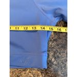 AYBL  Medium Staple Crop Short Sleeve Shirt in Cobalt Blue Athleisure Workout Gym Photo 5