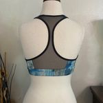 Lululemon  Speed Up Sun Dazed Multi Blue Racerback‎ Sports Bra Size 4 Photo 2