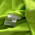 Vibrant Lime Green Women's Tank Top Sz SM Yellow Photo 2