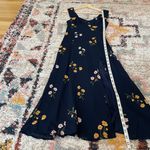 Reformation Fulton blue floral midi dress with slit Photo 13