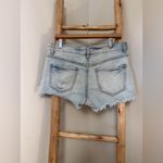 Free People Runaway Cutoff Denim Jean Distressed Shorts, Size 27 Photo 5