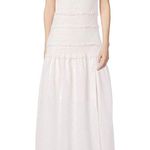 ASTR  the Label Tess Dress in White New XSmall Womens Midi Maxi Photo 0