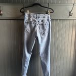 Old Navy  Women's Rockstar Super Skinny High Rise Ripped Jeans - Light Blue Photo 1