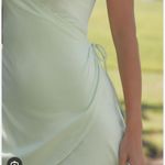 Anthropologie Daily Practice by  Montauk V-Neck Dress Size XSmall Lime Green Photo 4