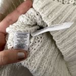 Loft heavy warm knit cotton boho vintage style long sleeved top casual shirt Photo 4